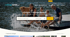 Desktop Screenshot of cottagerental.com